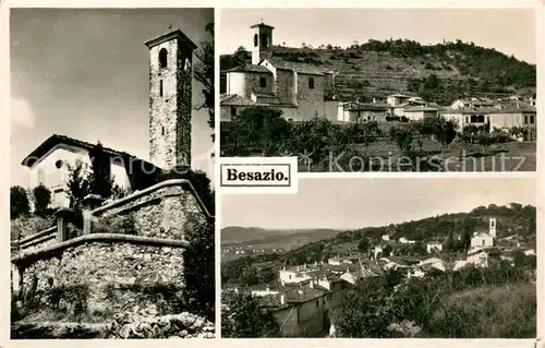 AK / Ansichtskarte Besazio_TI Kirche Panorama 