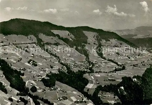 AK / Ansichtskarte Schwanden_BE Fliegeraufnahme Schwanden BE