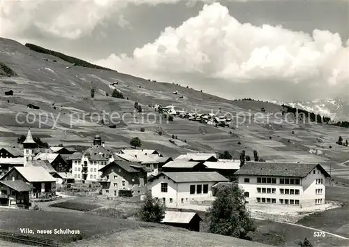 AK / Ansichtskarte Villa_GR Neues Schulhaus Villa_GR