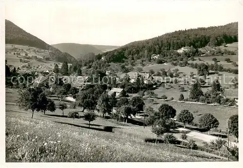 AK / Ansichtskarte Langenbruck_BL mit Sanatorium Erzenberg Langenbruck BL