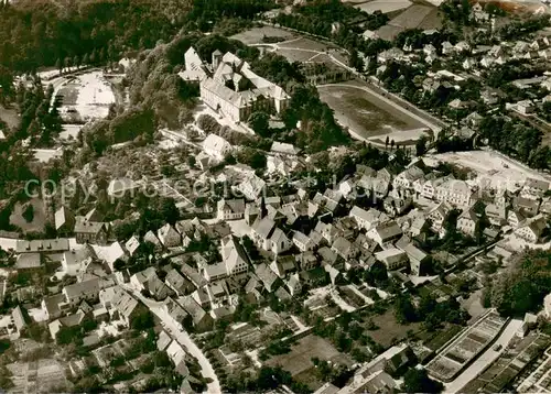 AK / Ansichtskarte Iburg_Teutoburger_Wald Fliegeraufnahme Iburg_Teutoburger_Wald