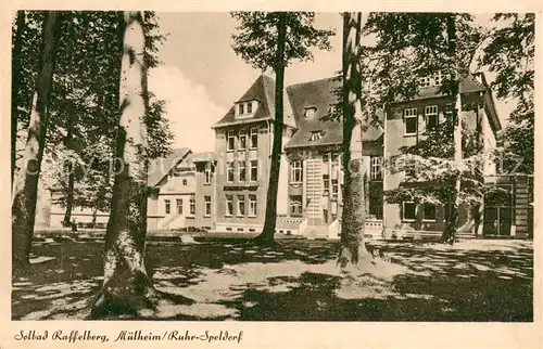 AK / Ansichtskarte Speldorf Solbad Raffelberg Speldorf