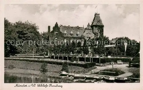 AK / Ansichtskarte Muenster_Westfalen Schloss Boniburg Muenster_Westfalen