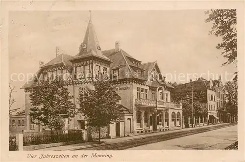 AK / Ansichtskarte Speldorf Restaurant Vier Jahreszeiten an der Monning Speldorf