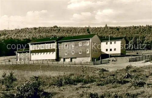 AK / Ansichtskarte Burbach_Siegerland Jugendherberge Aussenansicht Burbach_Siegerland