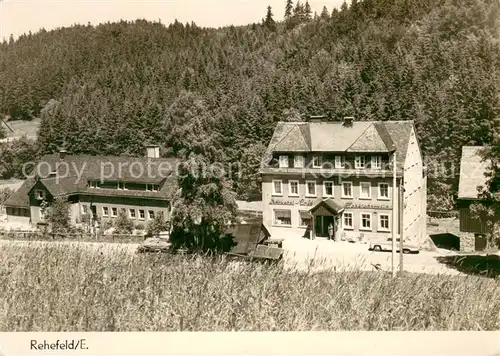 AK / Ansichtskarte Rehefeld Zaunhaus Baeckerei Cafe Handabzug Rehefeld Zaunhaus