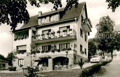 AK / Ansichtskarte Bad_Orb Haus Freund Aussenansicht Bad_Orb