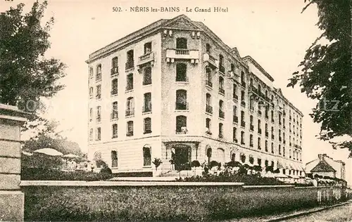 AK / Ansichtskarte Neris les Bains_03 Le Grand Hotel 