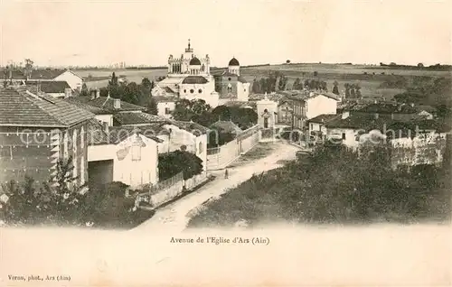 AK / Ansichtskarte Ars_01 Avenue de lEglise d Ars 