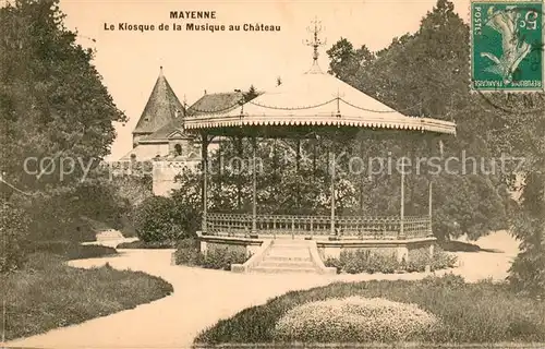 AK / Ansichtskarte Mayenne_53 Le Kiosque de la Musique au Chateau 