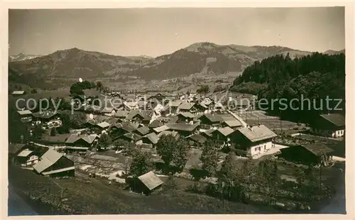 AK / Ansichtskarte Gstaad Gesamtansicht Gstaad