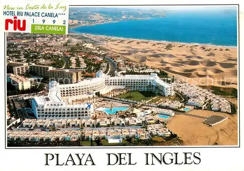 AK / Ansichtskarte Playa_del_Ingles Hotel Riu Palace Canela vista aerea Playa_del_Ingles
