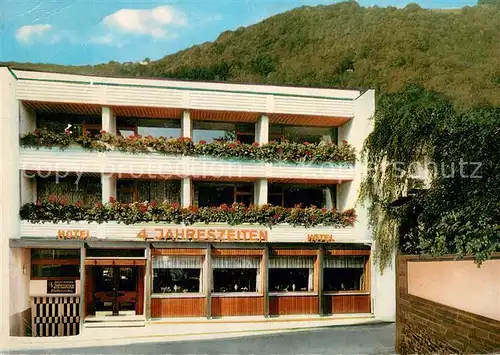 AK / Ansichtskarte Waldbreitbach_Wied Hotel 4 Jahreszeiten Aussenansicht Waldbreitbach Wied