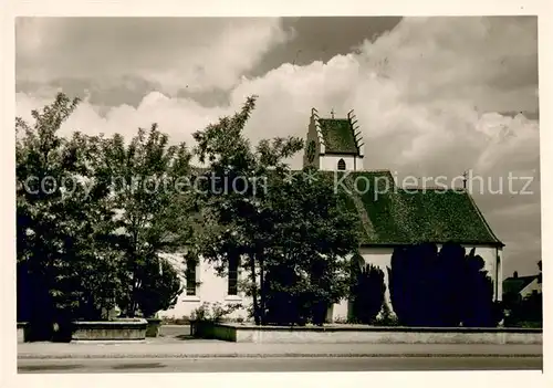 AK / Ansichtskarte Ermatingen_Untersee Kirche Ermatingen Untersee