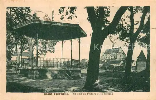 AK / Ansichtskarte Saint Florentin_Indre Un coin du Priseure et le Kiosque Saint Florentin Indre