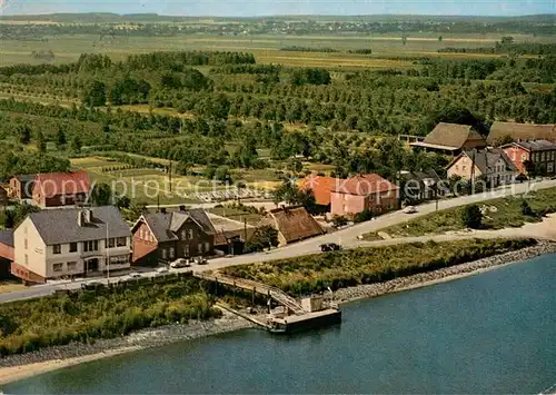 AK / Ansichtskarte Winsen_Luhe Fliegeraufnahme Foehrhaus Hoopte an der Elbe Winsen Luhe