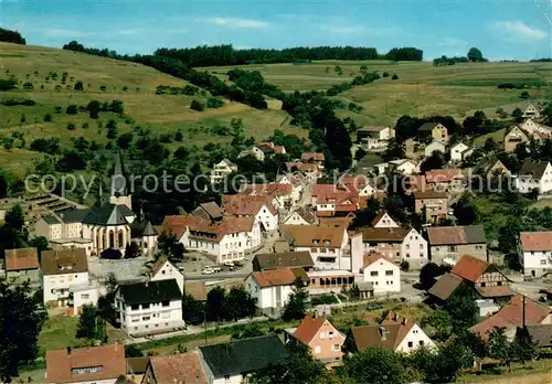 AK / Ansichtskarte Hessenthal_Spessart Teilansicht Hessenthal Spessart