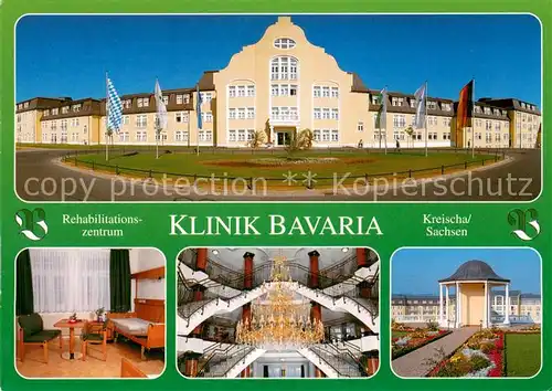 AK / Ansichtskarte Kreischa Klinik Bavaria  Kreischa