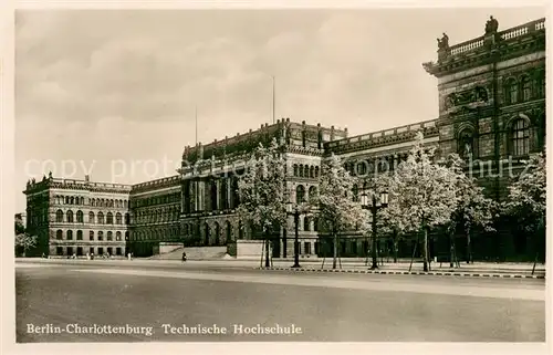 AK / Ansichtskarte Charlottenburg Technische Hochschule Aussenansicht Charlottenburg