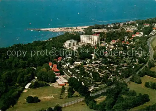 AK / Ansichtskarte Niendorf_Ostseebad_Timmendorferstrand Fliegeraufnahme 