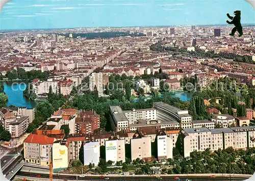 AK / Ansichtskarte Berlin Blick vom Funkturm Berlin