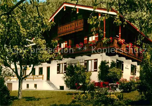 AK / Ansichtskarte Koenigssee Haus Schillmeier Aussenansicht Koenigssee