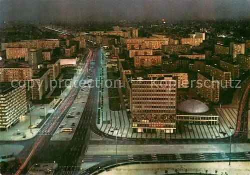 AK / Ansichtskarte Berlin Blick vom Interhotel Stadt Berlin auf Karl Marx Allee Berlin