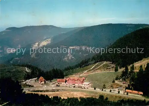 AK / Ansichtskarte Kniebis_Freudenstadt Hotel und Kurhaus Ruhestein Fliegeraufnahme Kniebis_Freudenstadt