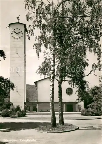 AK / Ansichtskarte Winterthur__ZH Zwinglikirche 