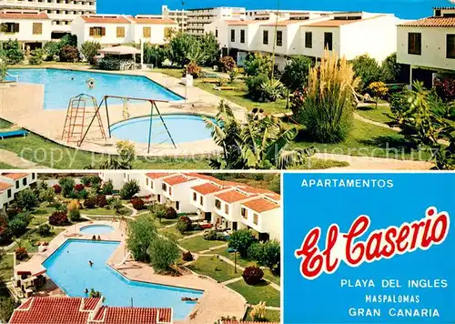 AK / Ansichtskarte Playa_del_Ingles Apartamentos El Caserio Piscina Playa_del_Ingles