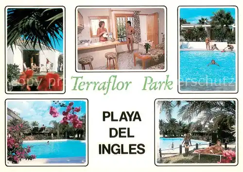 AK / Ansichtskarte Playa_del_Ingles Terraflor Park Bar Pools Playa_del_Ingles