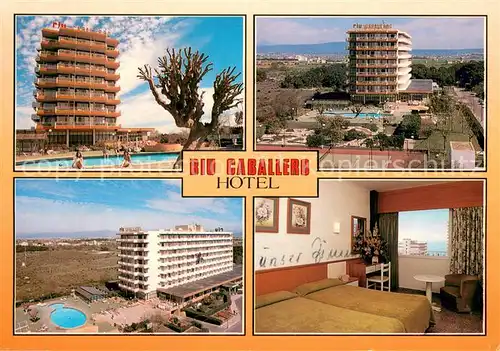 AK / Ansichtskarte Playa_de_Palma_Mallorca Hotel Rui Caballero Pools Tennis Appartement Playa_de_Palma_Mallorca