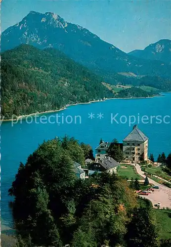 AK / Ansichtskarte Fuschl_See_Salzkammergut Fliegeraufnahme Fuschl_See_Salzkammergut