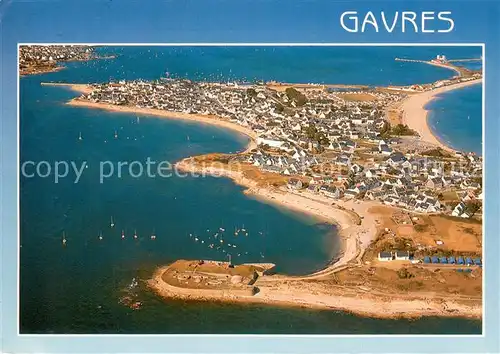 AK / Ansichtskarte Gavres Vue generale aerienne de la Presqu ile Gavres