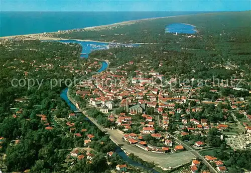 AK / Ansichtskarte Capbreton Vue aerienne Lac d Hossegor 