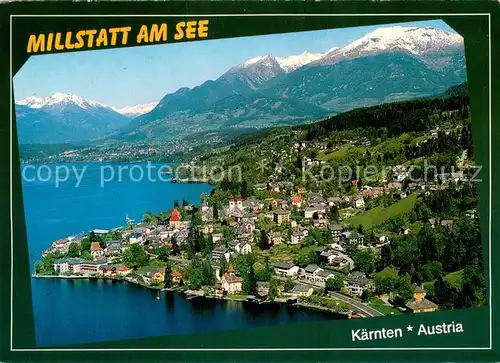 AK / Ansichtskarte Millstatt_Millstaettersee Alpenpanorama Millstatt_Millstaettersee