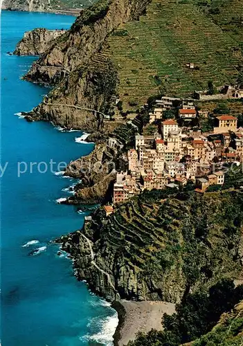 AK / Ansichtskarte Riomaggiore Le Cinque Torre Riomaggiore