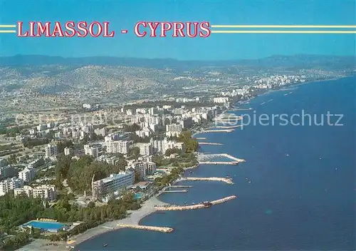 AK / Ansichtskarte Limassol Fliegeraufnahme Limassol