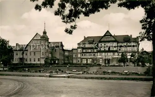 AK / Ansichtskarte Oberhof_Thueringen ernst Thaelmann Haus Aussenansicht Oberhof Thueringen