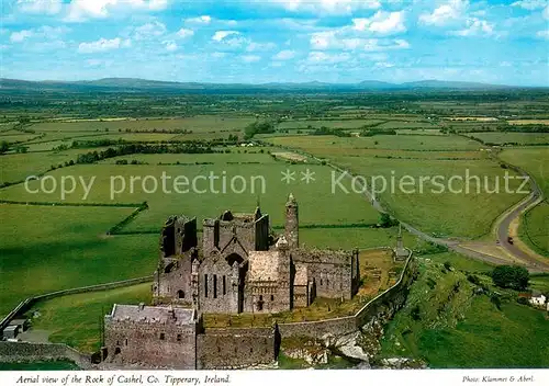 AK / Ansichtskarte Tipperary_Ireland Aerial view of Rock of Cashel Tipperary_Ireland