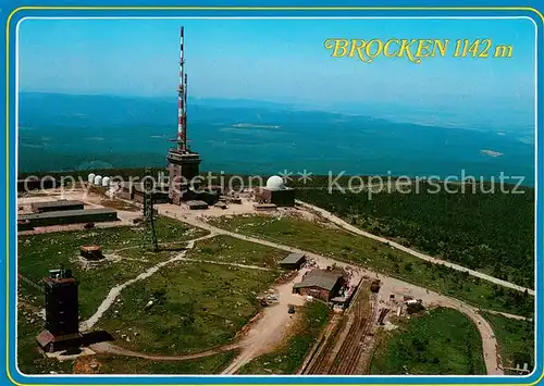 AK / Ansichtskarte Brocken_Harz Berghotel Sender Brocken Harz