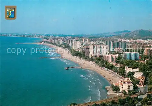 AK / Ansichtskarte Benicasim Villas de Benicasim Playa vista aerea Benicasim