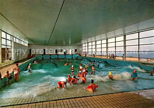 AK / Ansichtskarte Juist_Nordseebad Meerwasserhallenbad Wellenbad Juist_Nordseebad