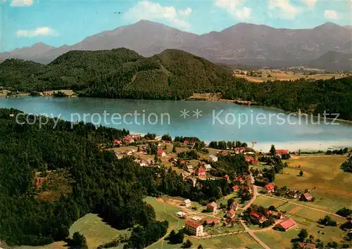 AK / Ansichtskarte Klopeinersee Fliegeraufnahme Klopeinersee