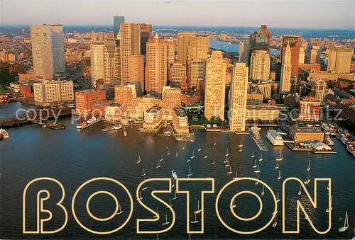 AK / Ansichtskarte Boston_Massachusetts The Waterfront 