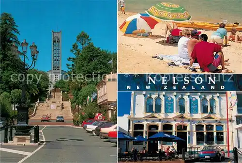 AK / Ansichtskarte Nelson_New_Zealand Trafalgar Street Strand  Nelson_New_Zealand