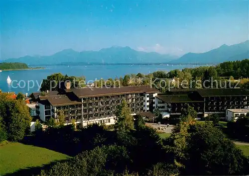 AK / Ansichtskarte Prien_Chiemsee Klinik St. Irmingrad Alpenblick Prien Chiemsee