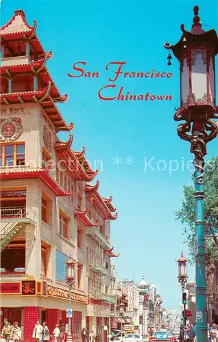 AK / Ansichtskarte San_Francisco_California Chinatown Grant Avenue 