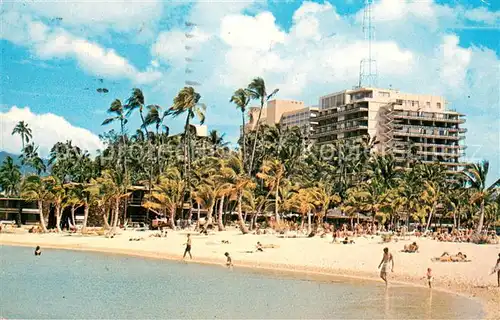 AK / Ansichtskarte Waikiki Hilton Hawaiian Village Beach 