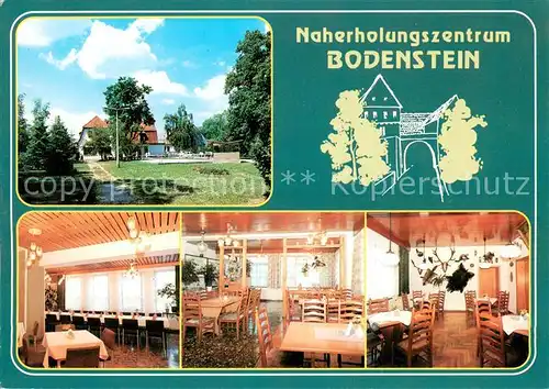 AK / Ansichtskarte Bodenstein_Kirchohmfeld Naherholungsgaststaette Gastraum Klubzimmer Bodenstein_Kirchohmfeld